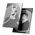 Обложка на паспорт — Dushenka & Zlushenka "Тени и свет"